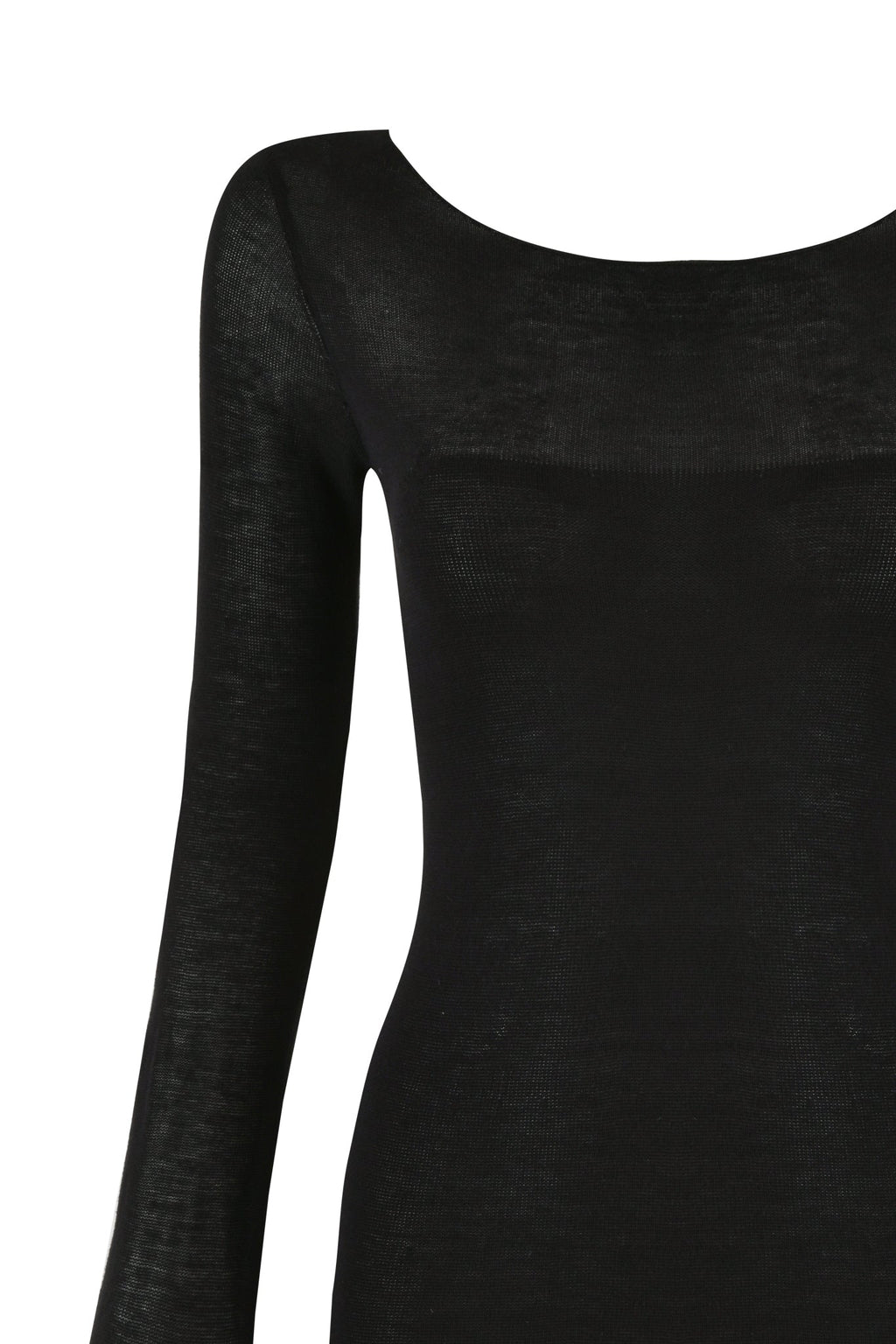 VIOLET KNIT DRESS - BLACK
