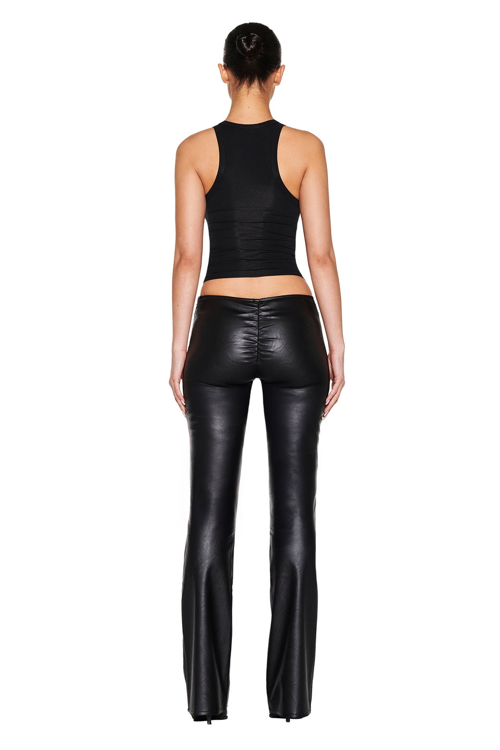 NEAVAH PU PANT - BLACK