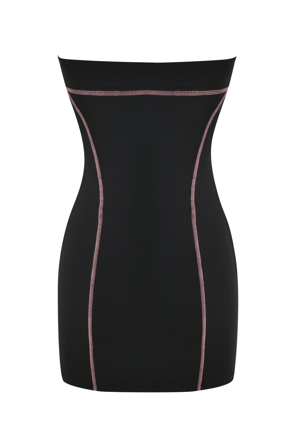 BLARE TUBE MINI DRESS - BLACK