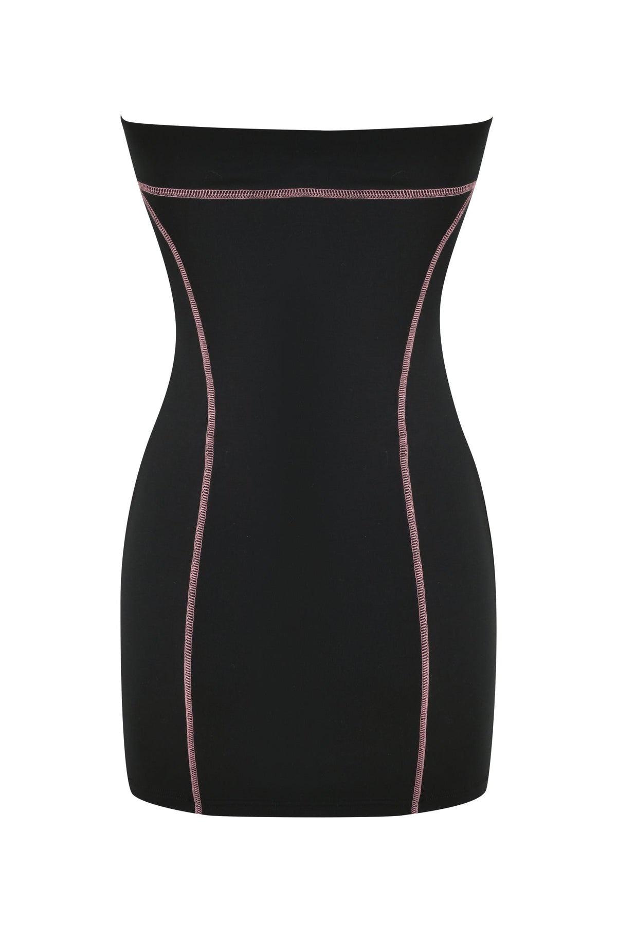 BLARE TUBE MINI DRESS - BLACK