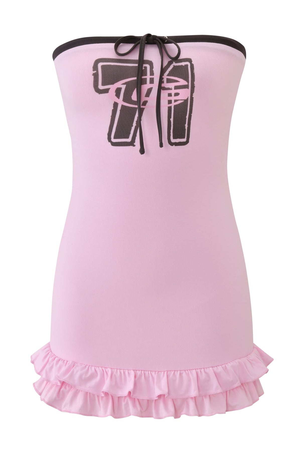 MICHELLE MINI DRESS - BABY PINK