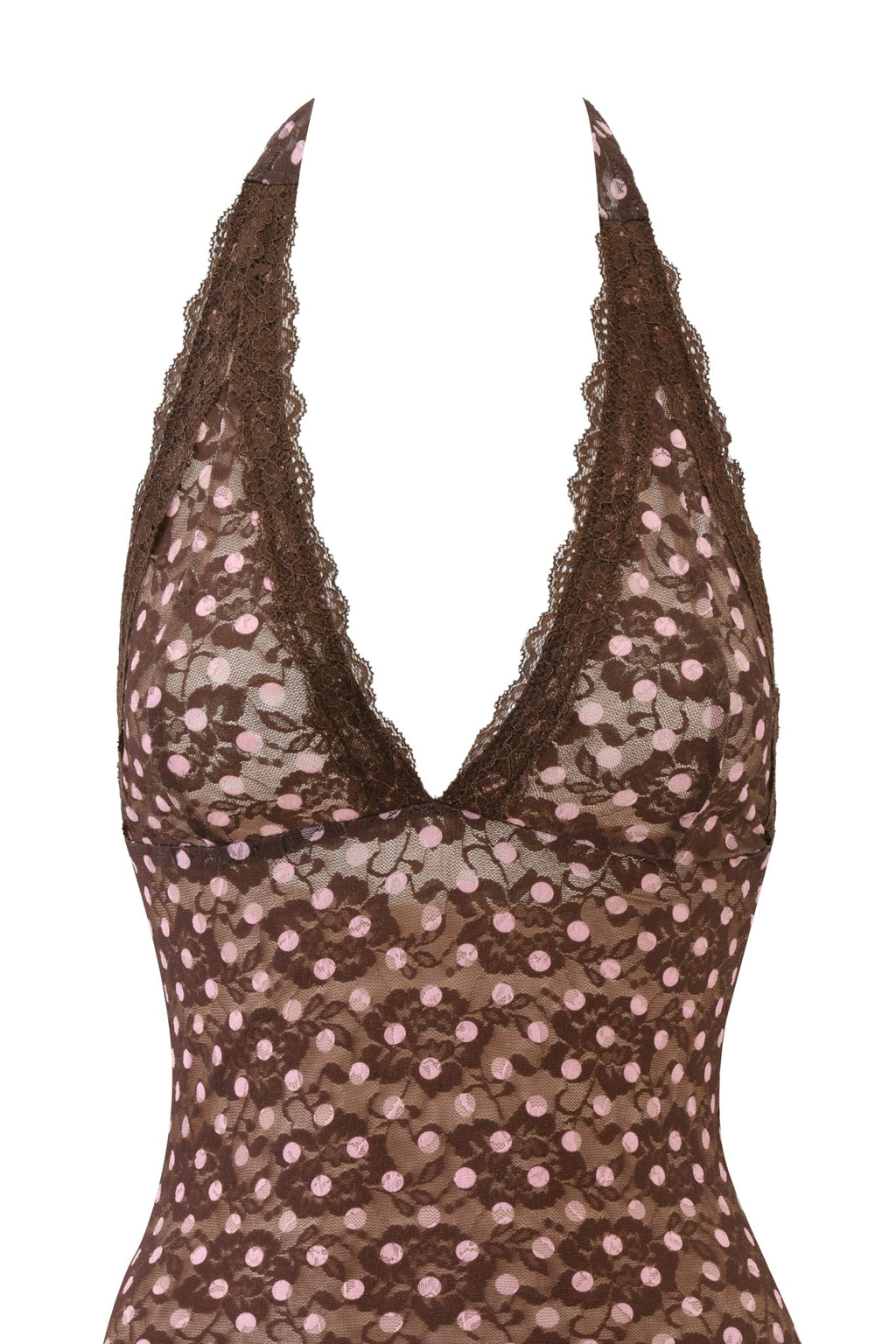 GEM MINI DRESS - PINK CHOCOLATE