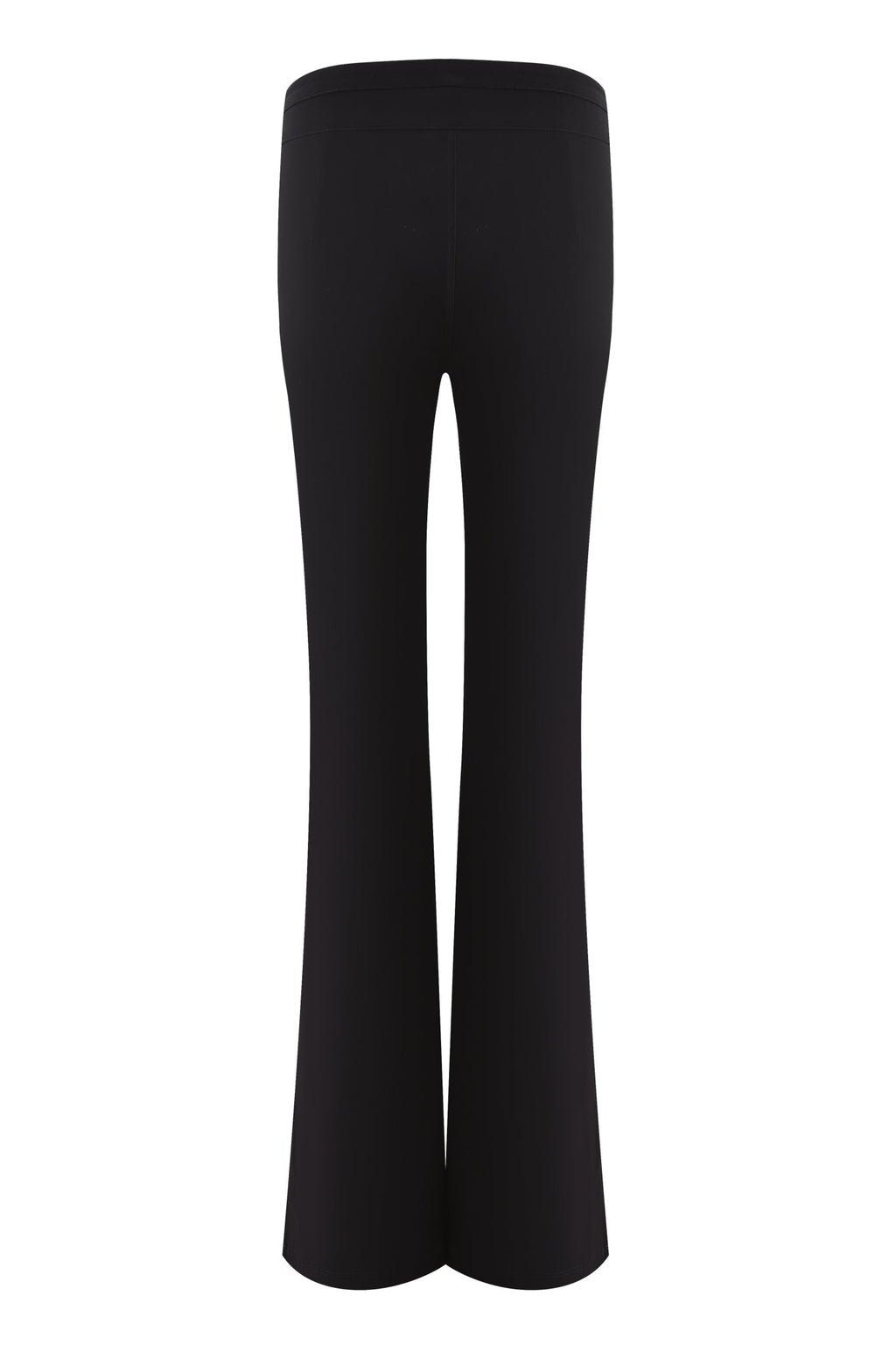 ELLENA 2.0 CURVED WAIST ZIPPER PANT - BLACK