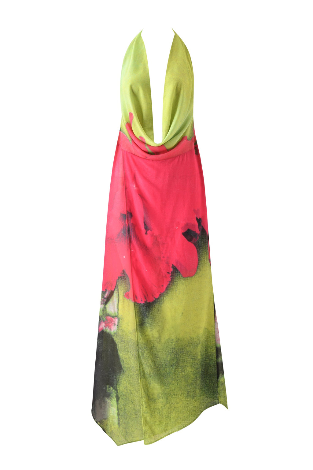 SAMANTHA MAXI DRESS - ORCHID PRINT