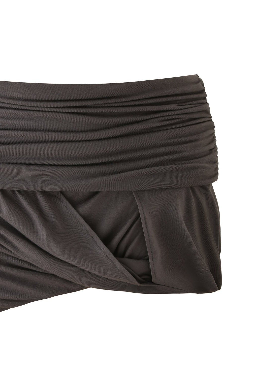KOVU MINI SKIRT - CHARCOAL GREY
