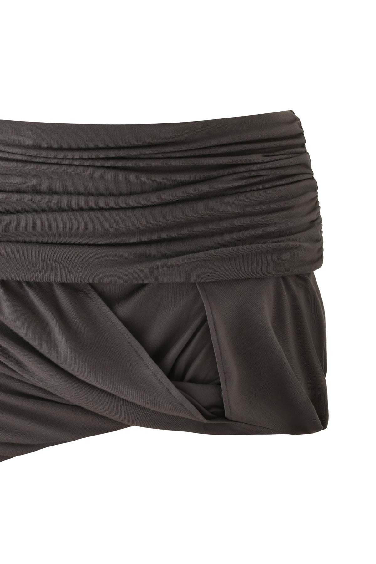 KOVU MINI SKIRT - CHARCOAL GREY
