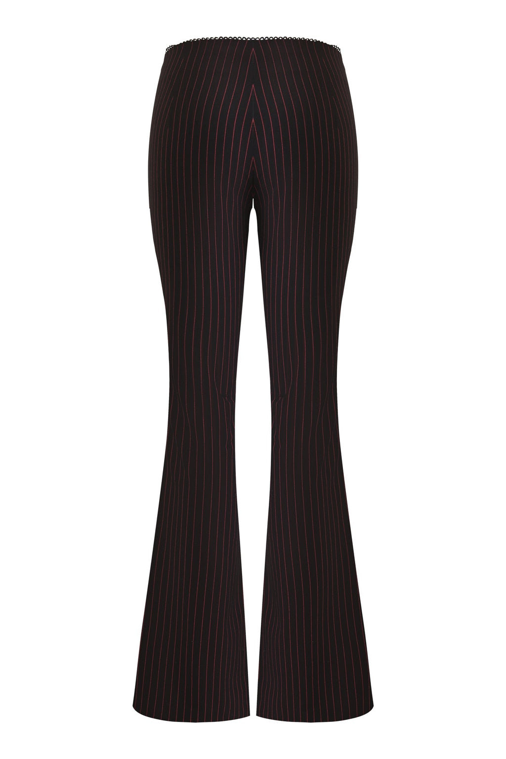 RONAN PANT - BLACK AND RED PINSTRIPE