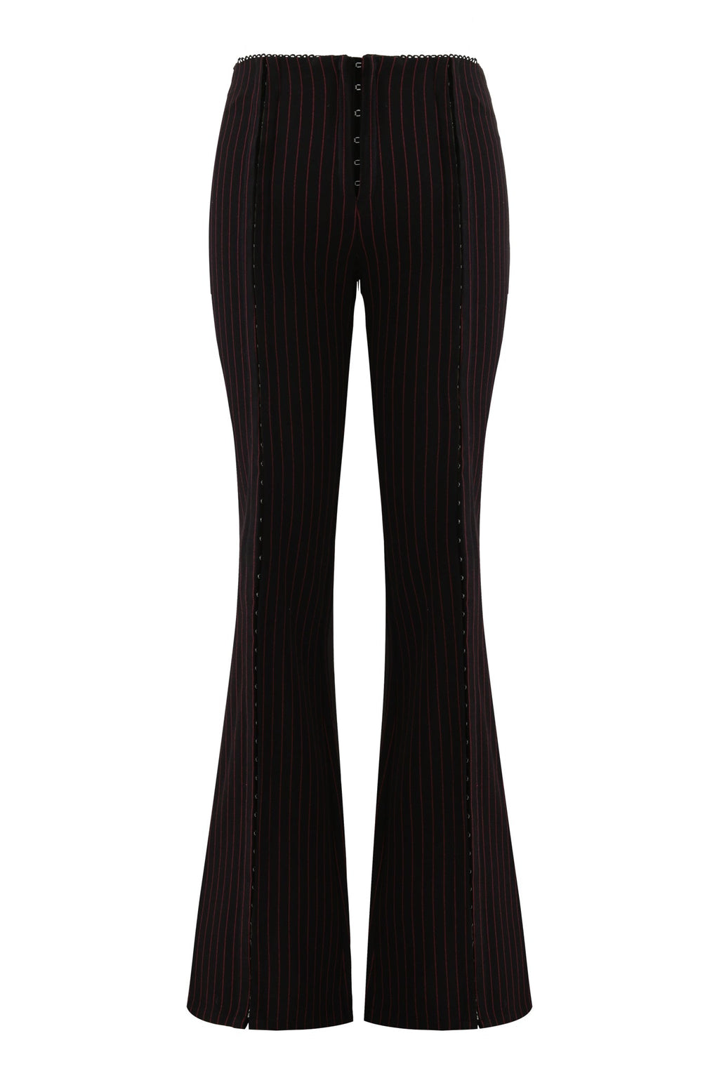 RONAN PANT - BLACK AND RED PINSTRIPE