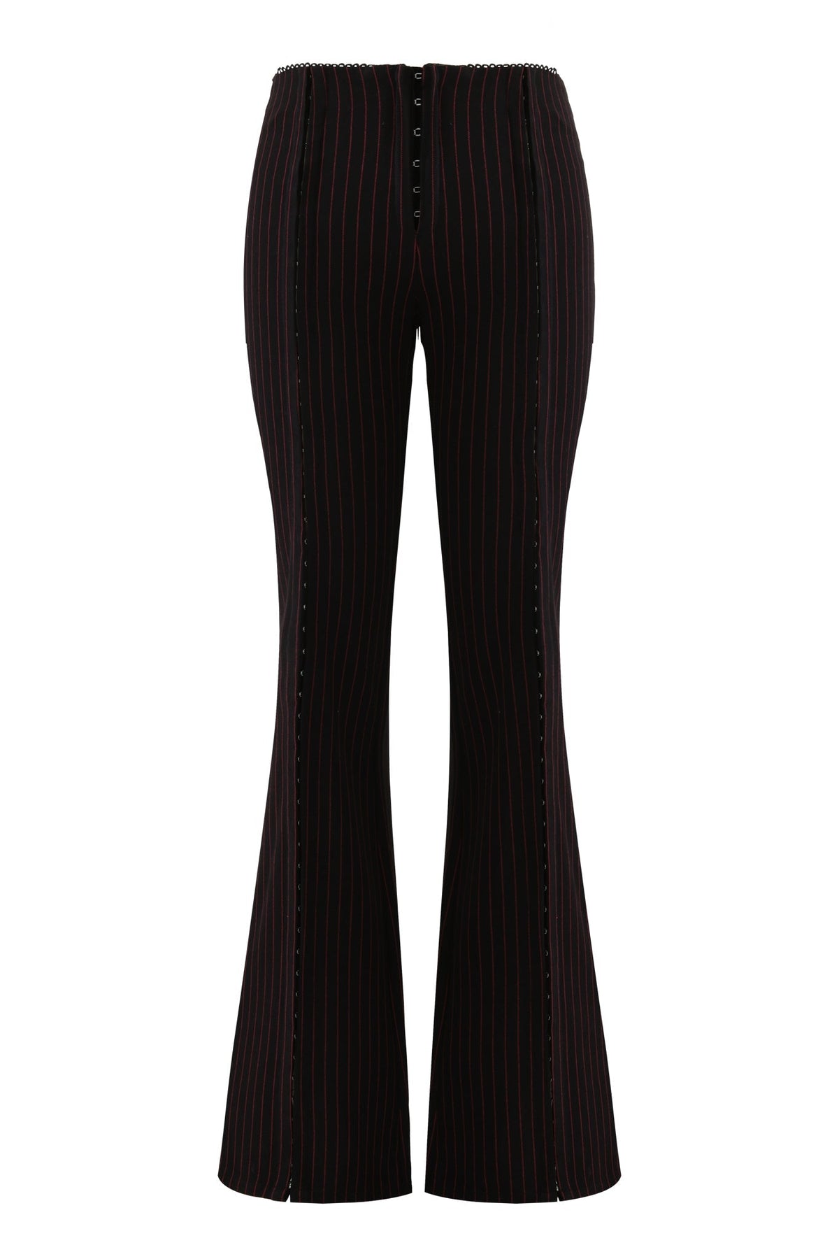 RONAN PANT - BLACK AND RED PINSTRIPE