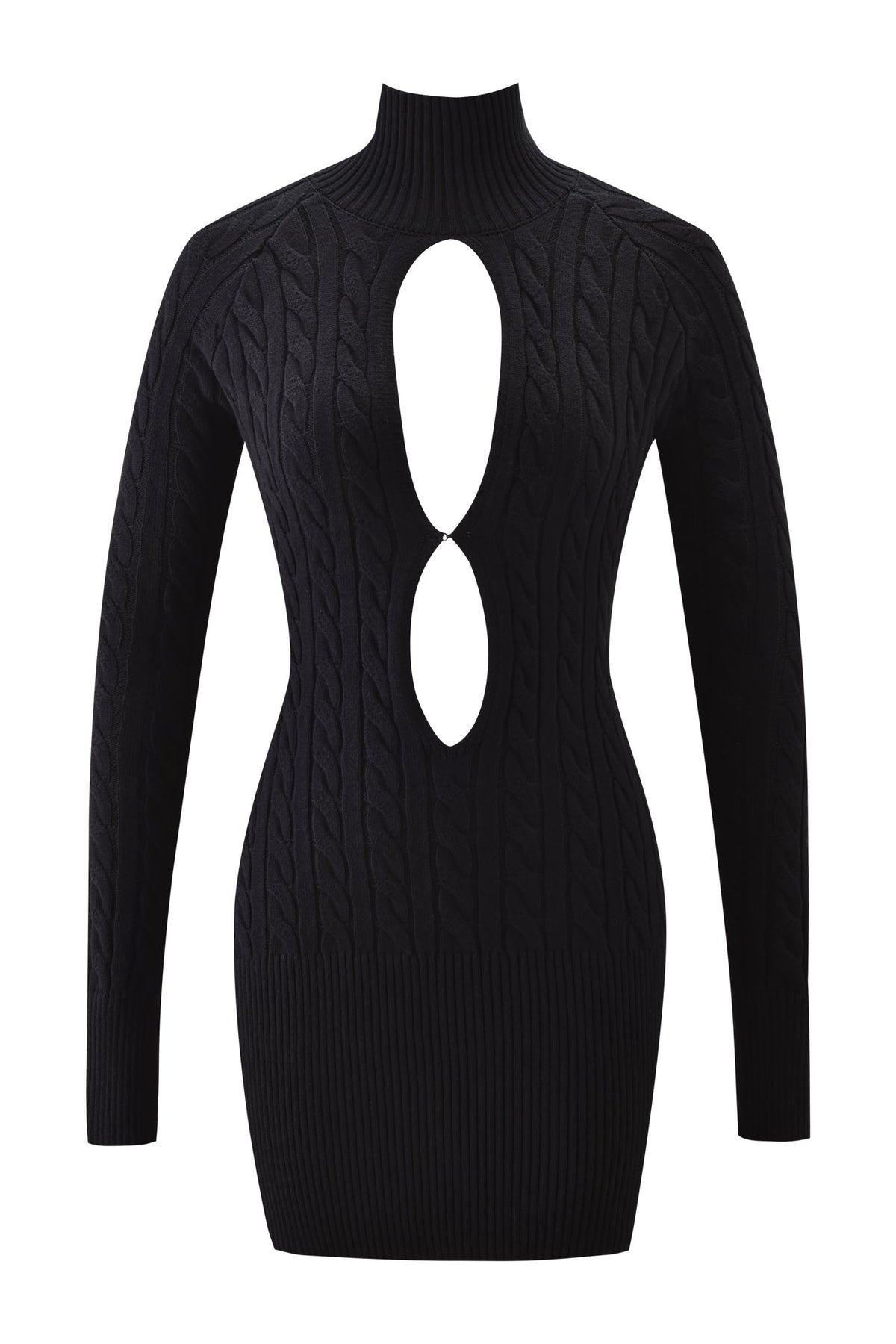 CORTINA MINI DRESS - BLACK