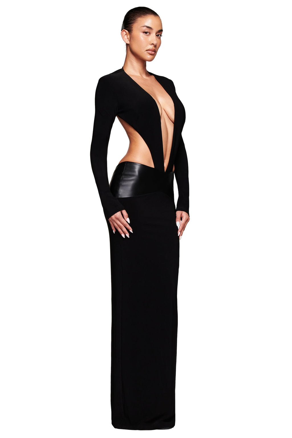 CARMINA MAXI DRESS - BLACK