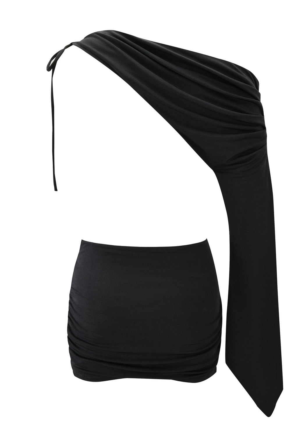 JOLIE MINI DRESS - STEEL
