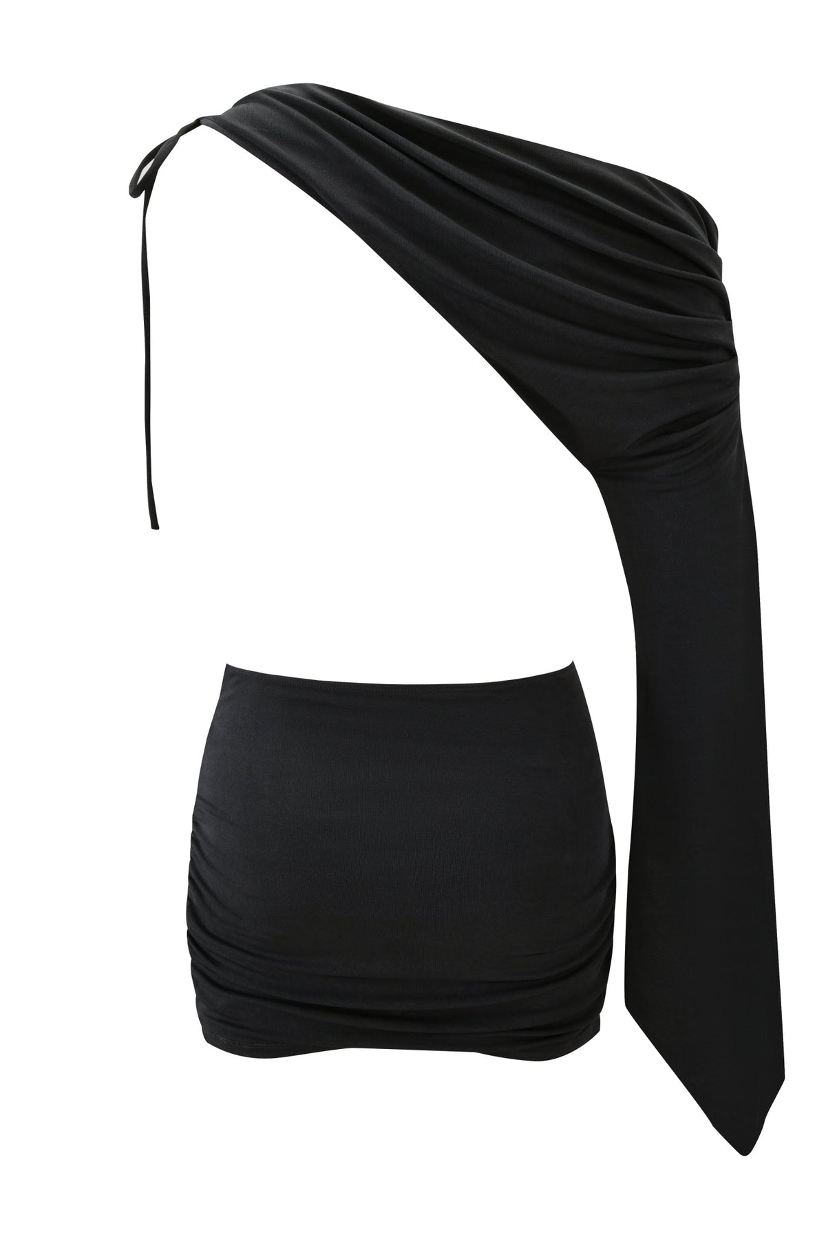 JOLIE MINI DRESS - STEEL