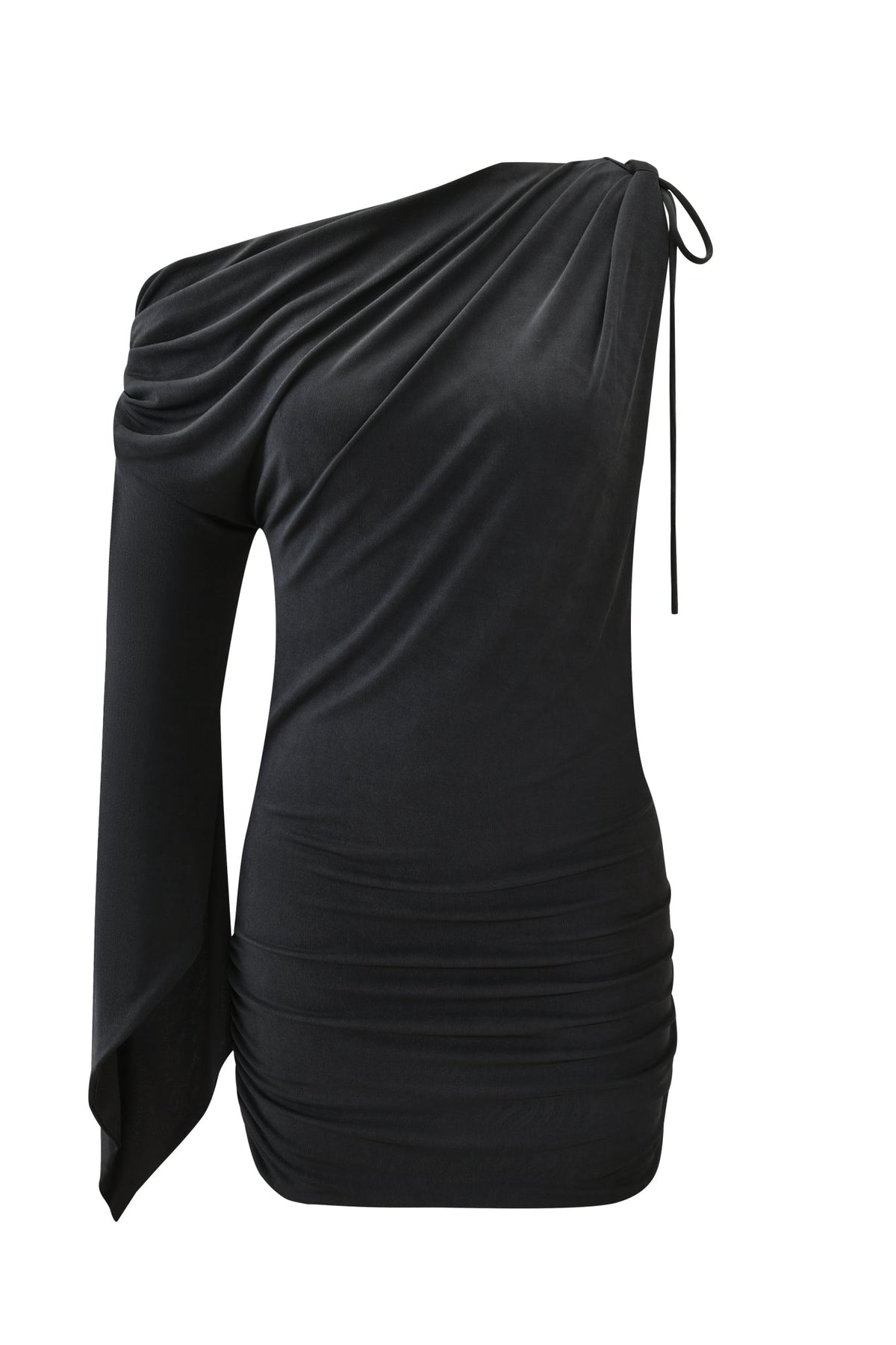 JOLIE MINI DRESS - STEEL