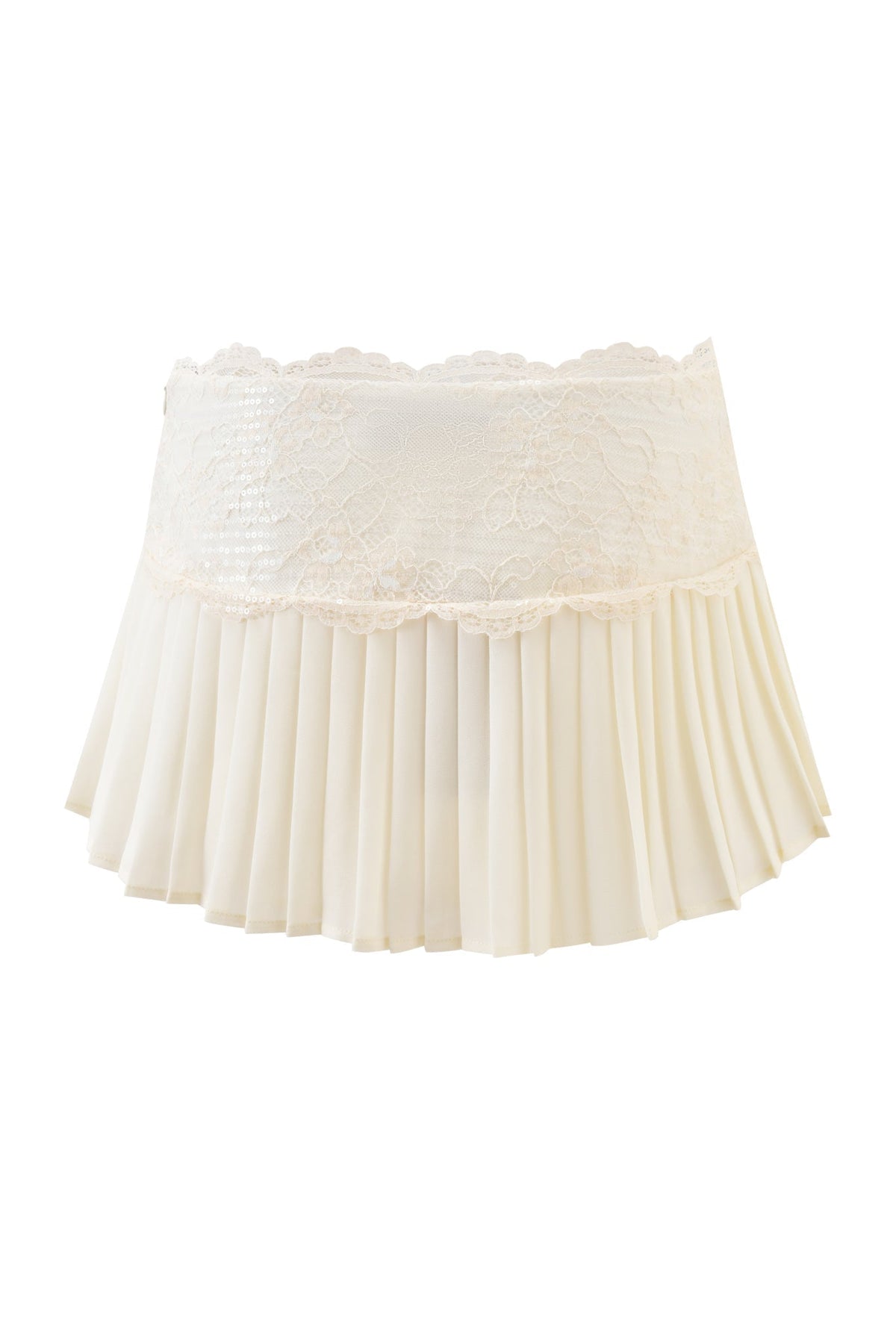 SALOME MINI SKIRT - IVORY