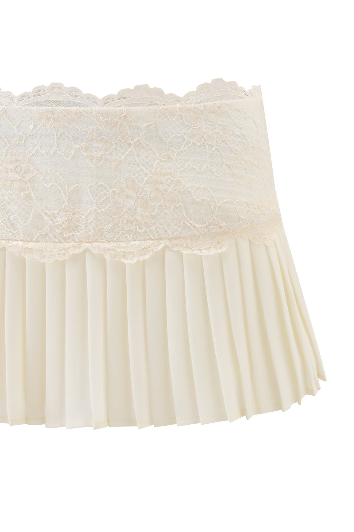 SALOME MINI SKIRT - IVORY