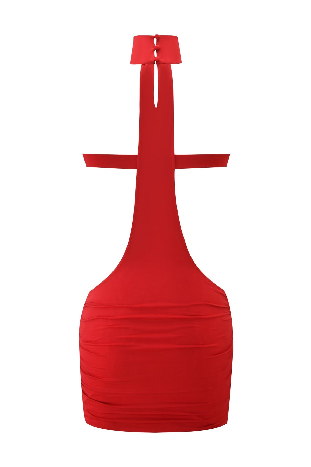 COPINE MINI DRESS - DEEP RED