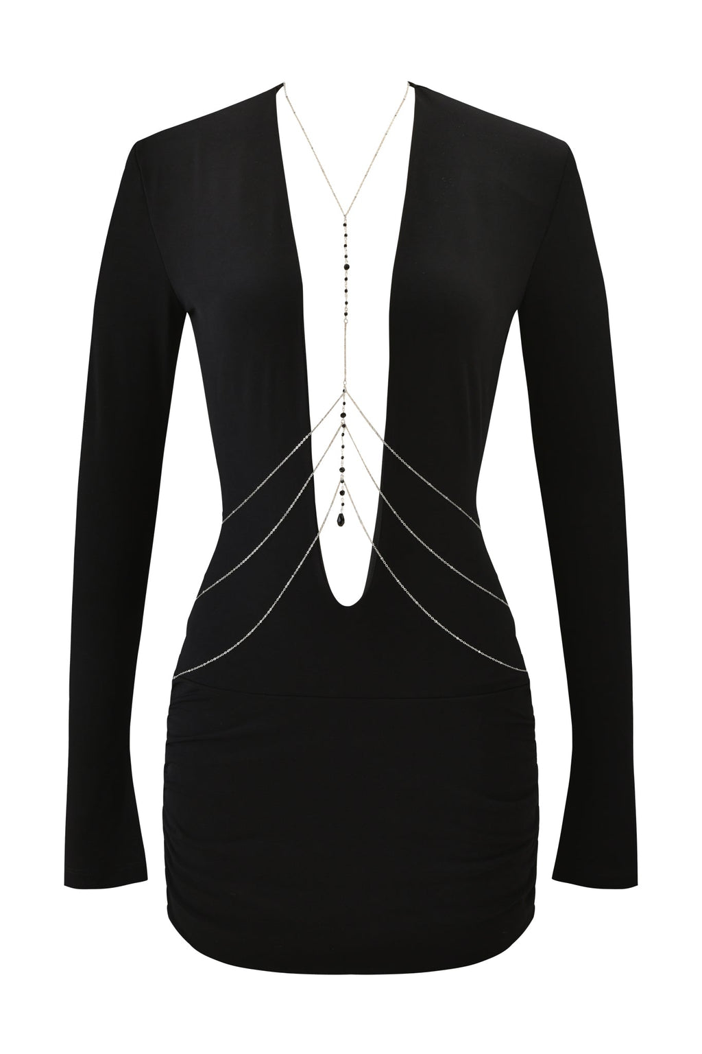 PADMA MINI DRESS - BLACK