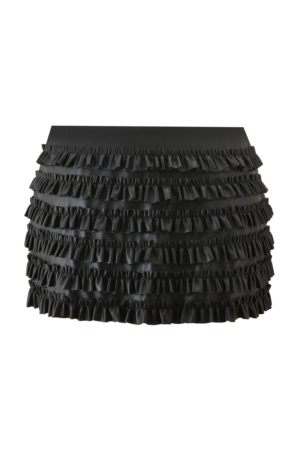 RIVA MICRO MINI SKIRT - BLACK