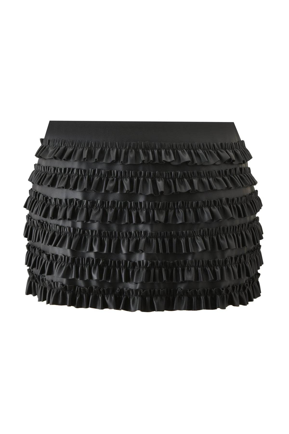 RIVA MICRO MINI SKIRT - BLACK