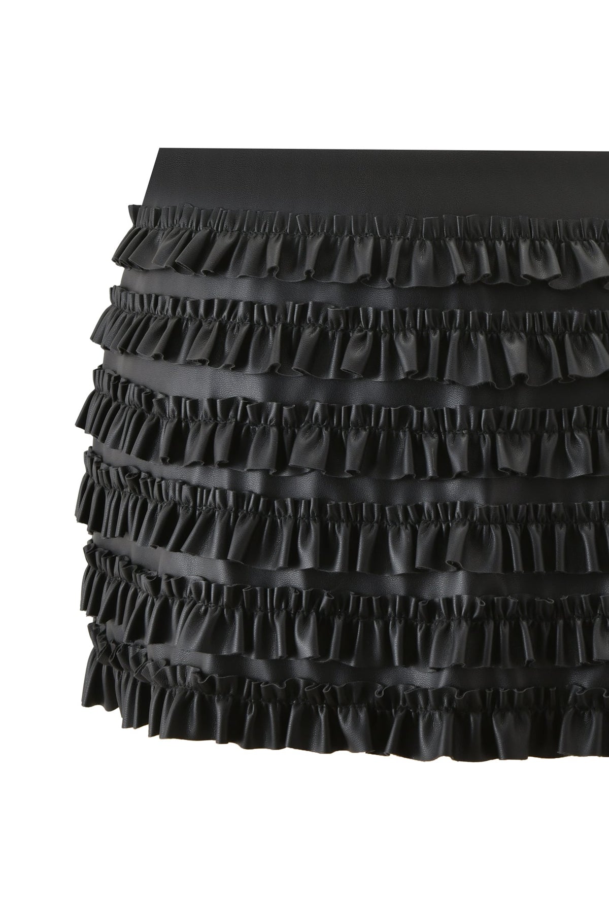 RIVA MICRO MINI SKIRT - BLACK