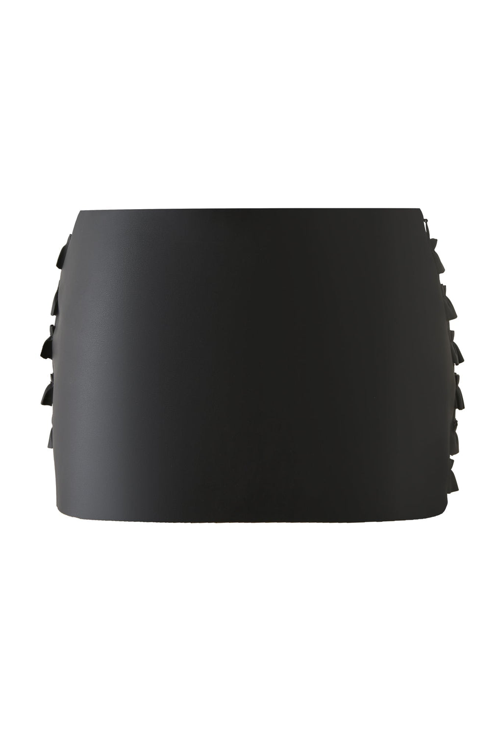 RIVA MICRO MINI SKIRT - BLACK