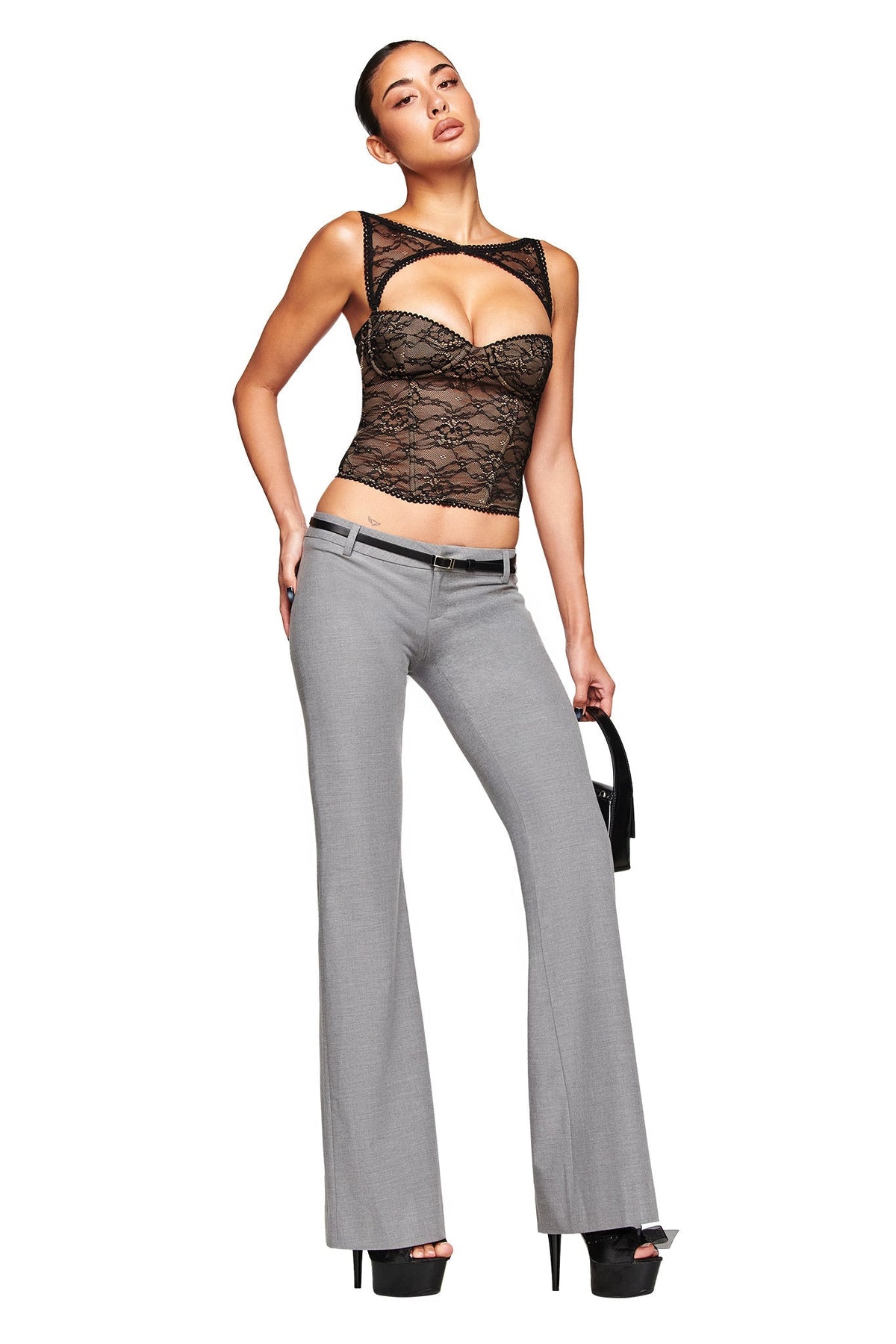 CLARA PANT - GREY