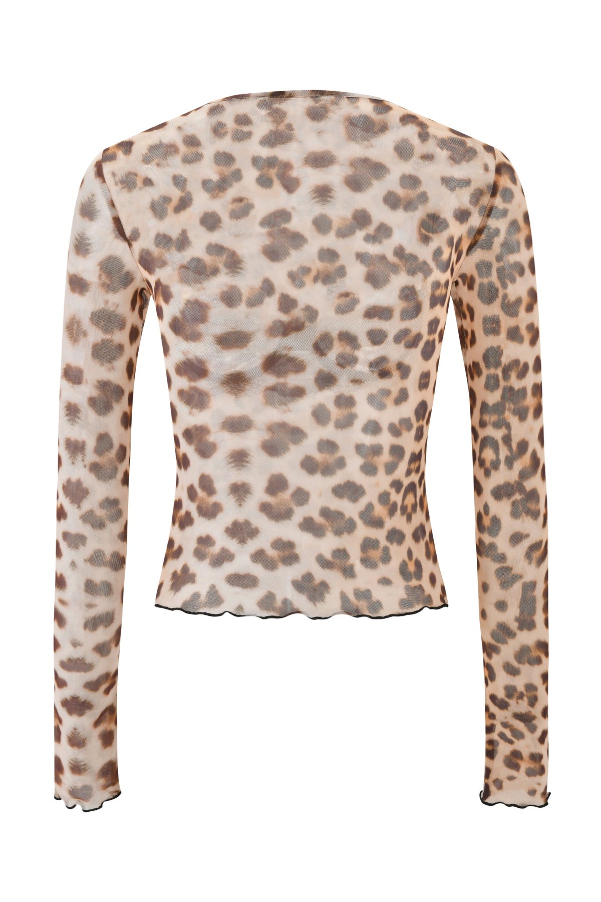 SILO LONG SLEEVE TOP - LEOPARD