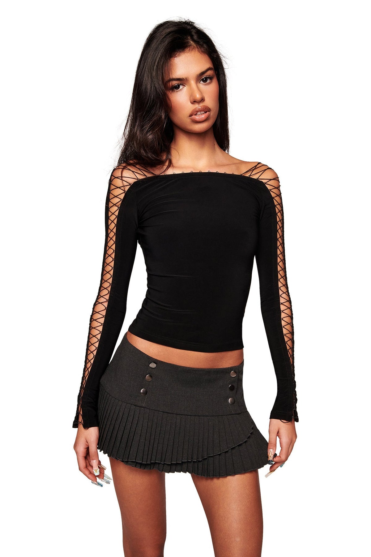 VERO TOP - BLACK