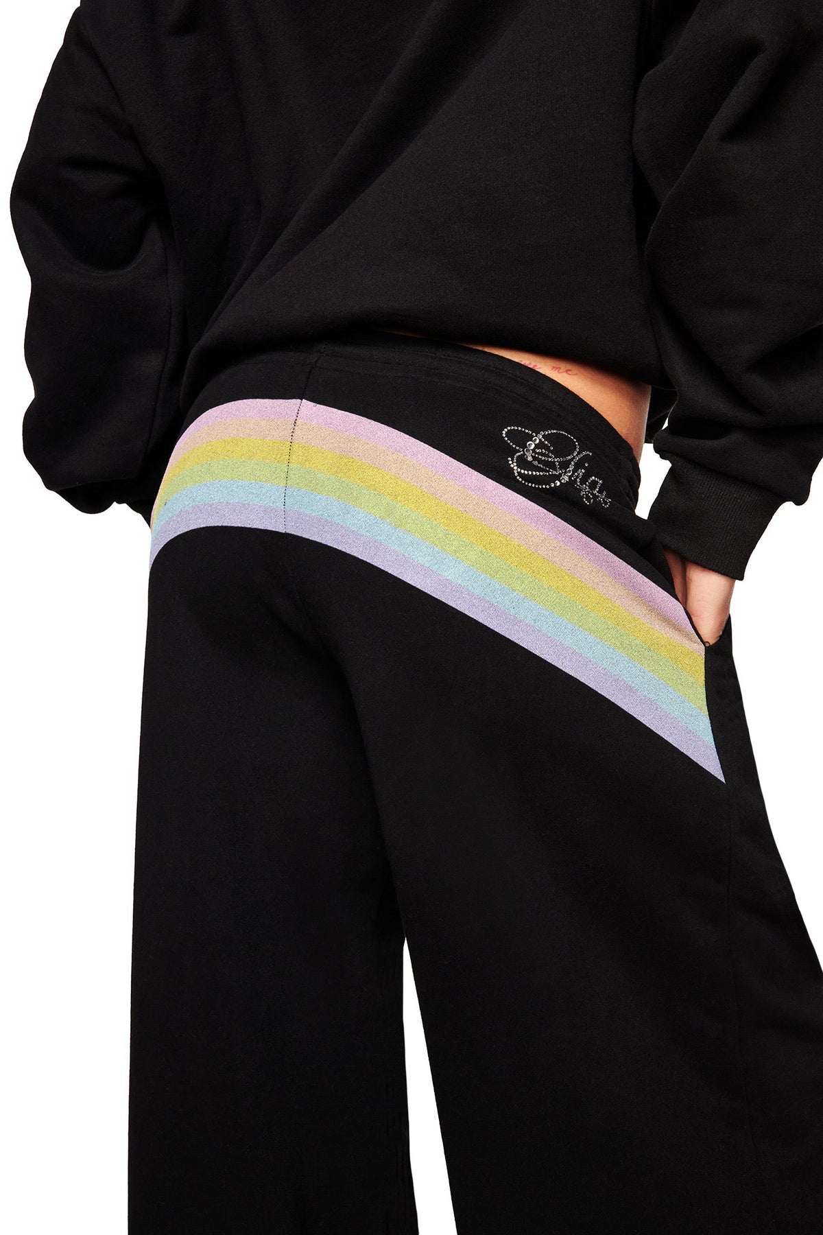 FAFI TRACKPANT - BLACK