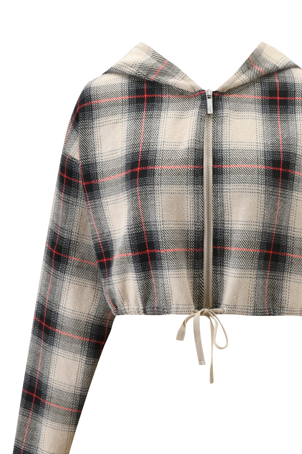 TIFF JACKET - GREY PLAID
