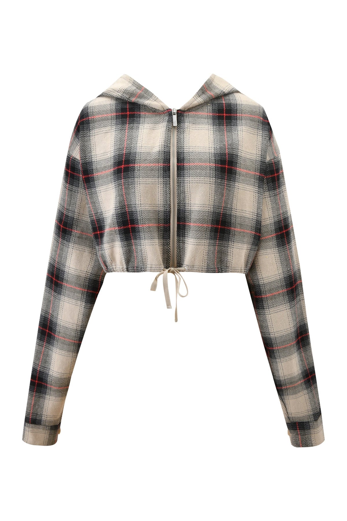 TIFF JACKET - GREY PLAID