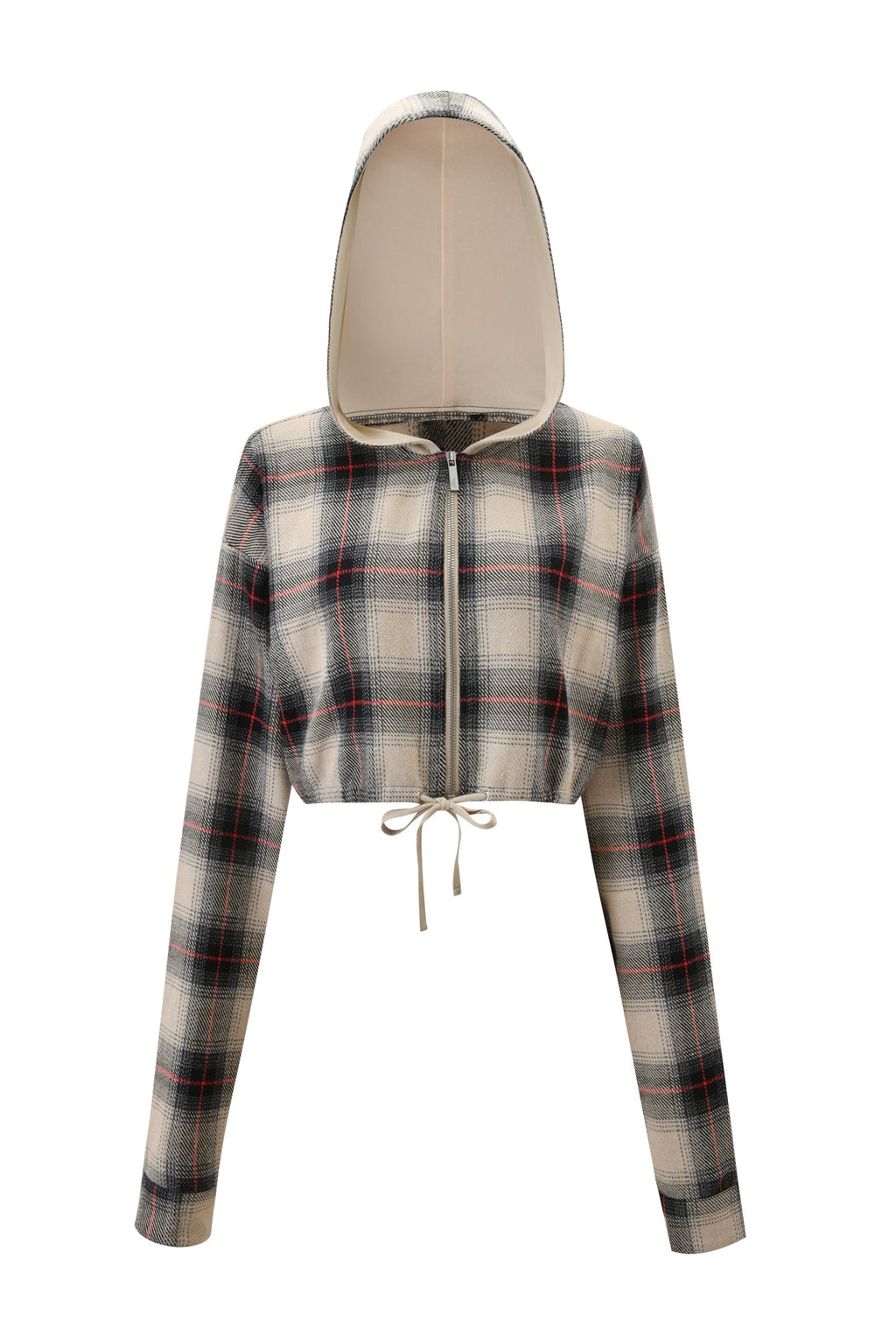 TIFF JACKET - GREY PLAID