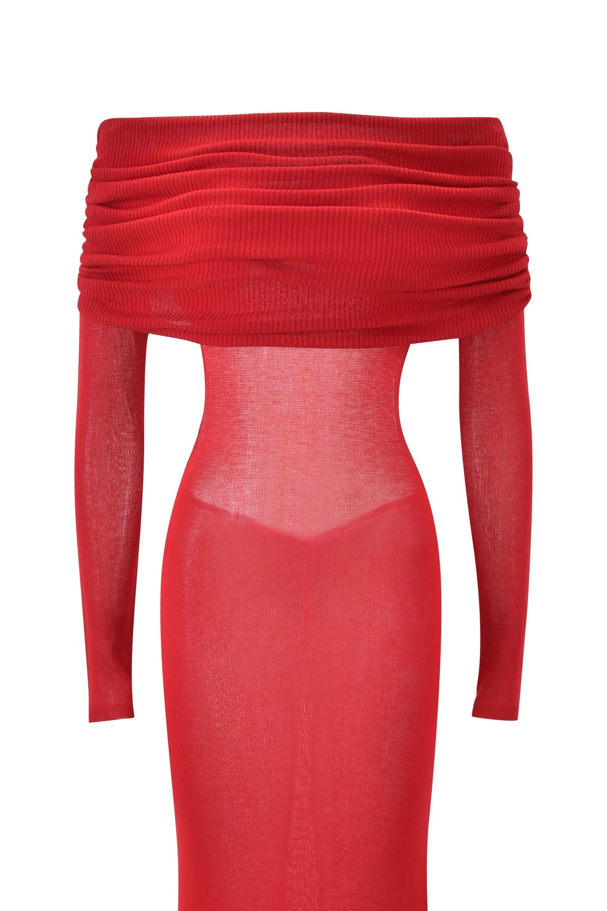 VEYRA MAXI DRESS - RED