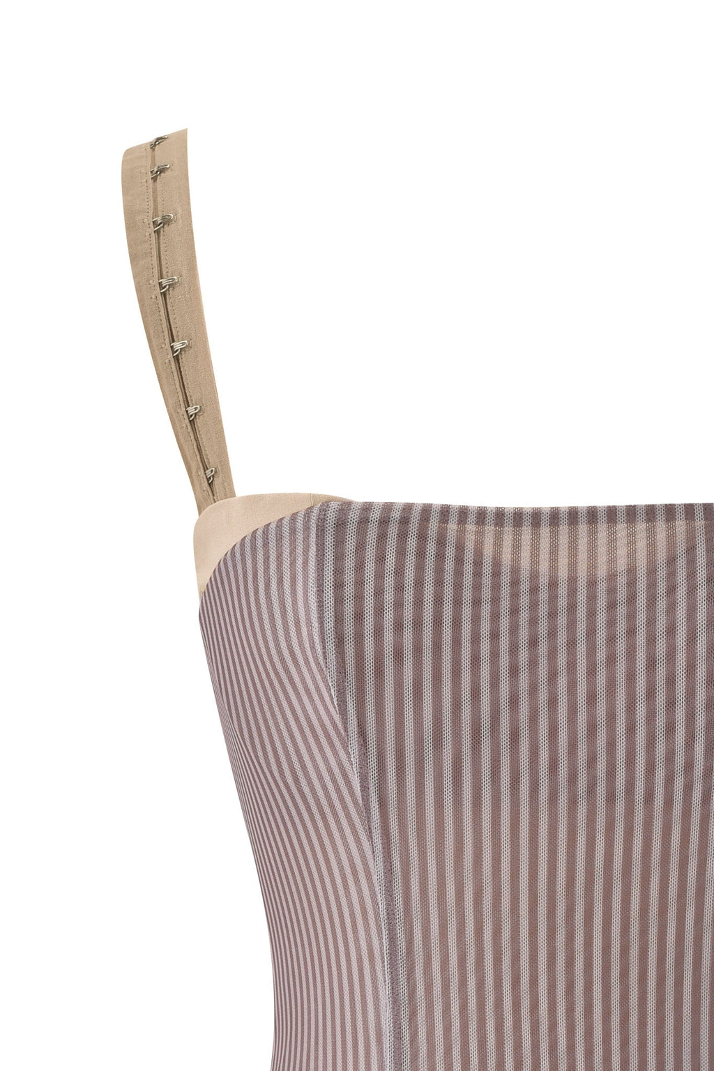 SEPHI TOP - MUSHROOM STRIPE