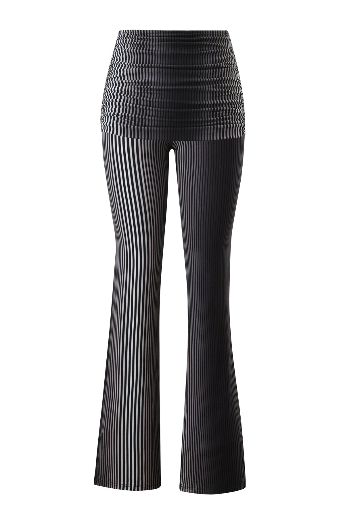 TRINITY 2-IN-1 SKIRT PANT - STRIPE
