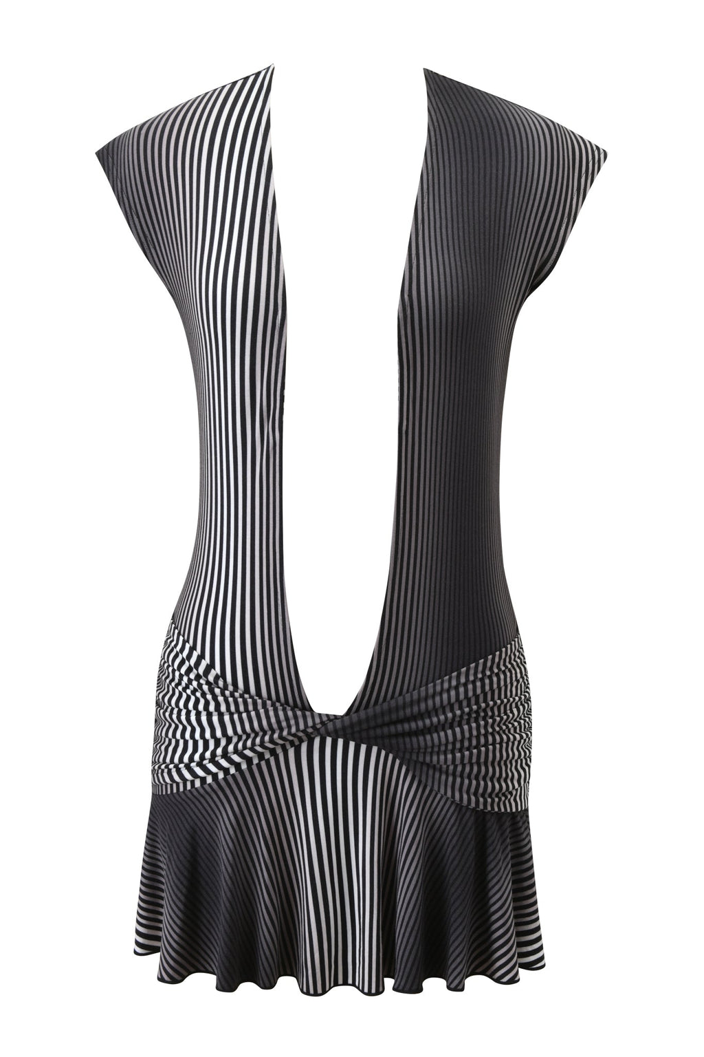 MARGEAUX MINI DRESS - STRIPE