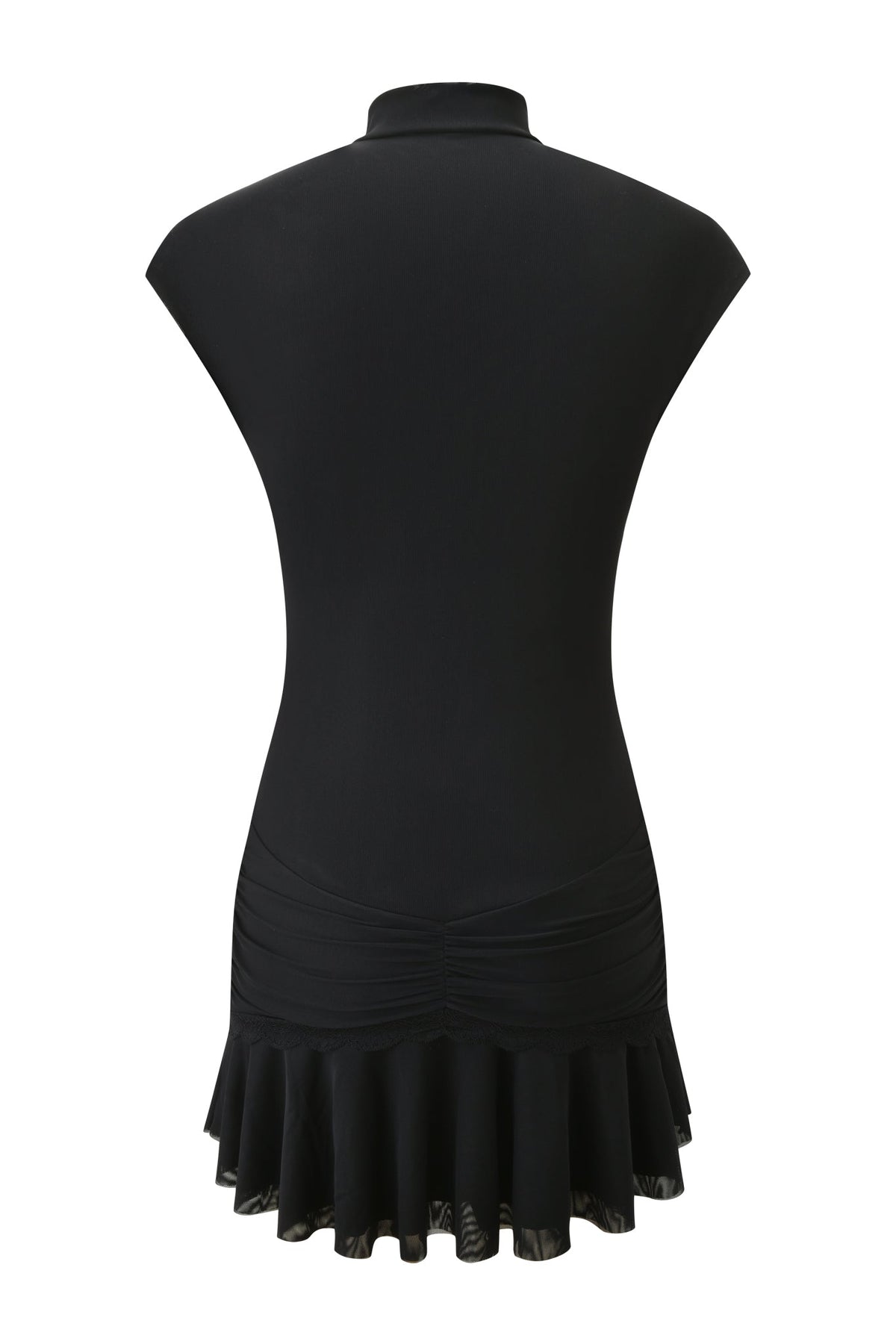 ISELA MINI DRESS - BLACK