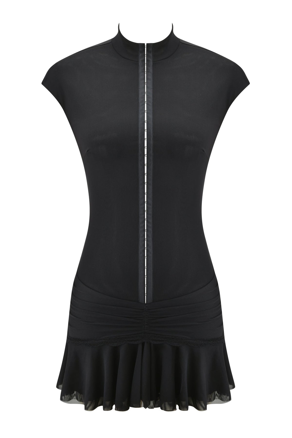 ISELA MINI DRESS - BLACK