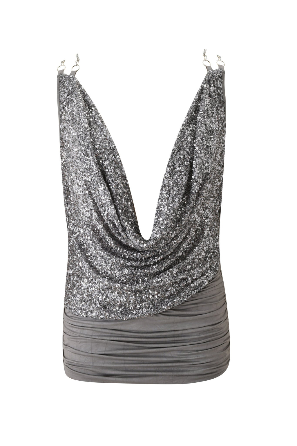 LEXX MINI DRESS - SILVER