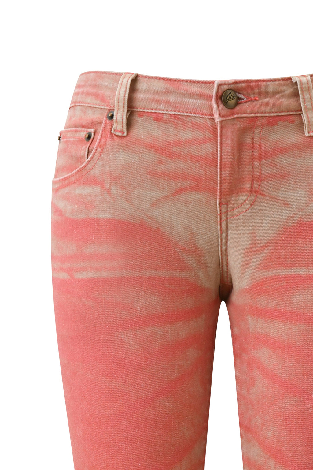 SUNSET CAPRI JEAN - PEACH