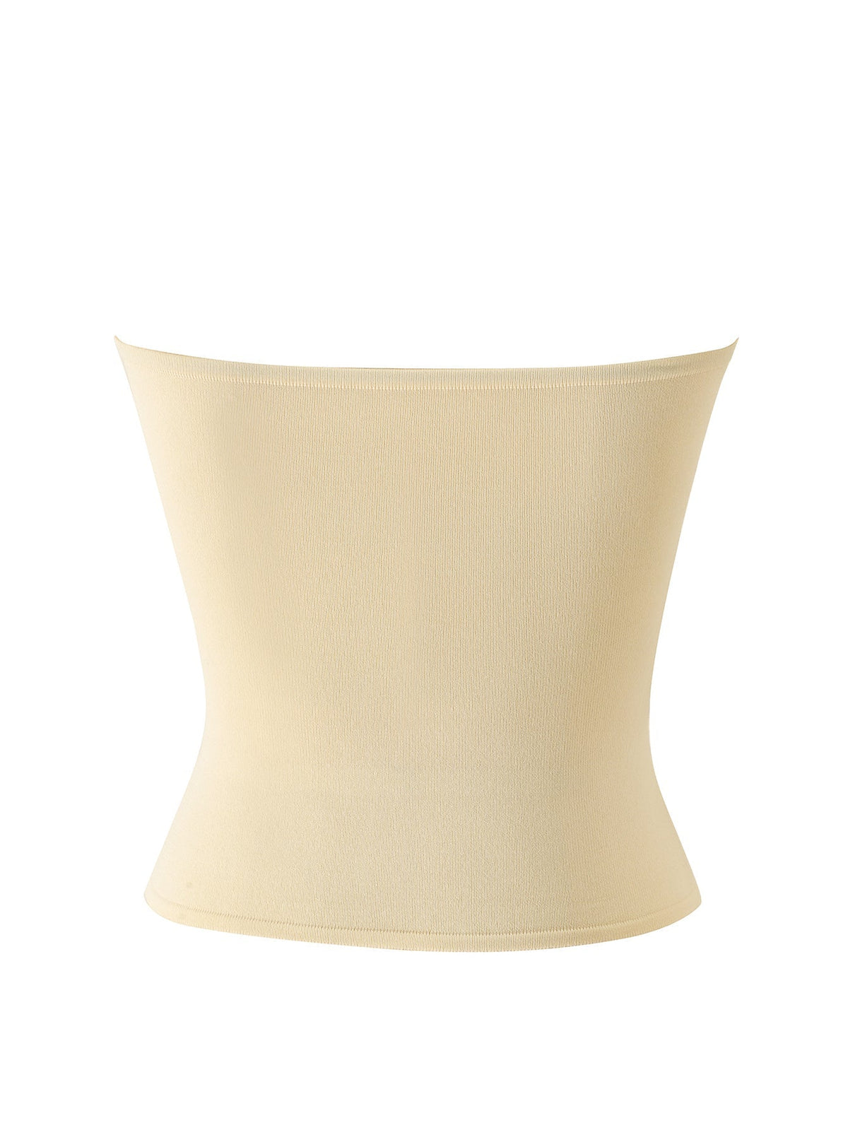 ZENDAYA KNIT TUBE TOP - CREAM