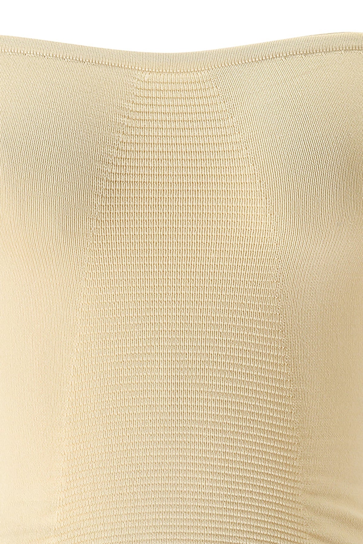 ZENDAYA KNIT TUBE TOP - CREAM