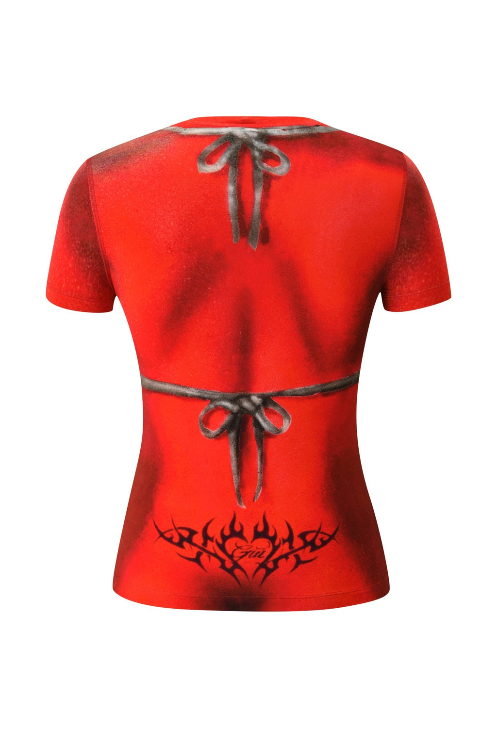 T-REX SPRAY BIKINI BLARE TEE - RED