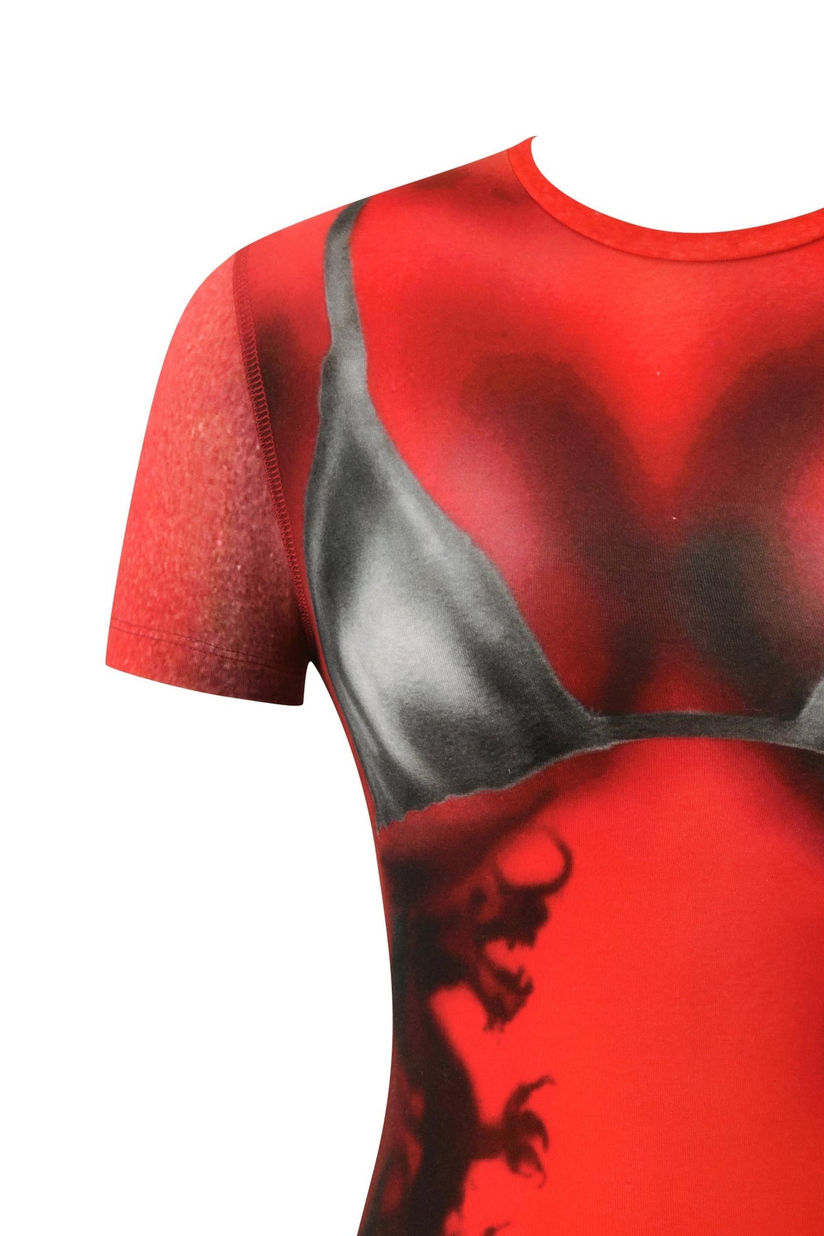 T-REX SPRAY BIKINI BLARE TEE - RED