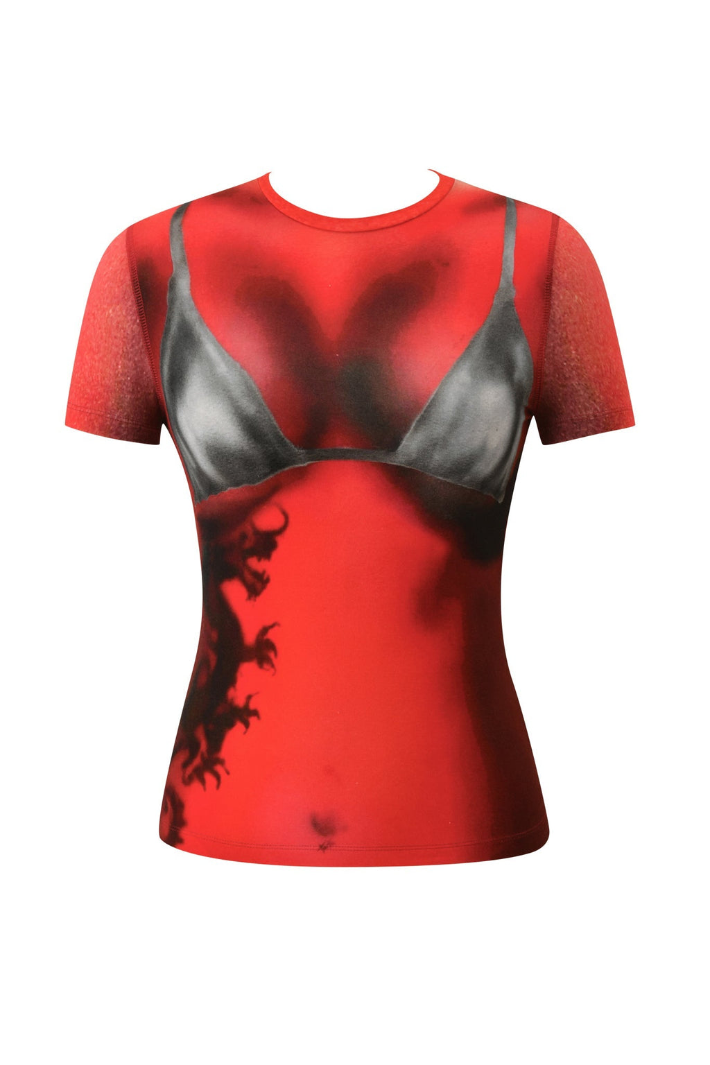 T-REX SPRAY BIKINI BLARE TEE - RED