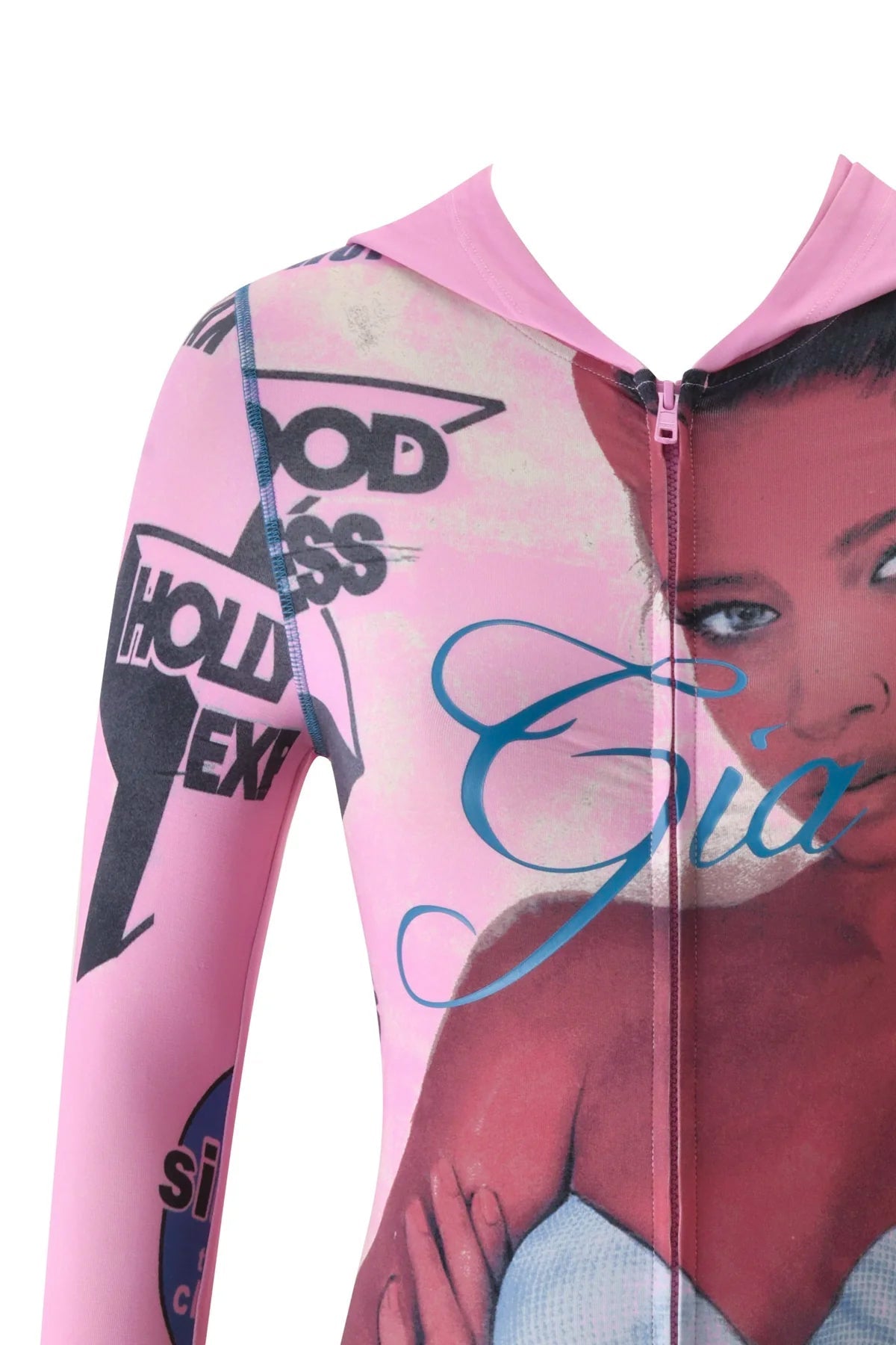 T-REX BLARE HOODIE - PINK