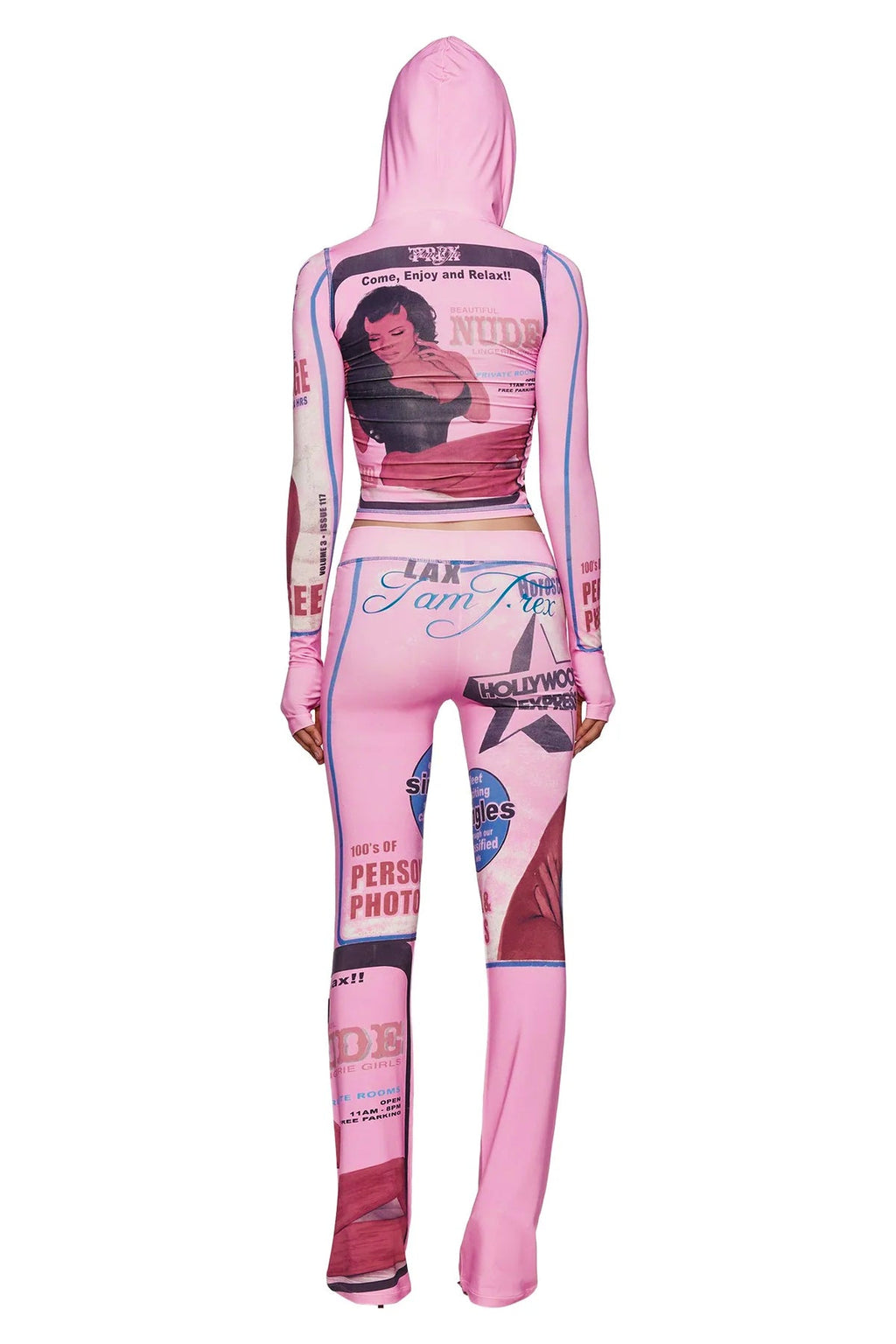 T-REX BLARE TRACKPANT - PINK