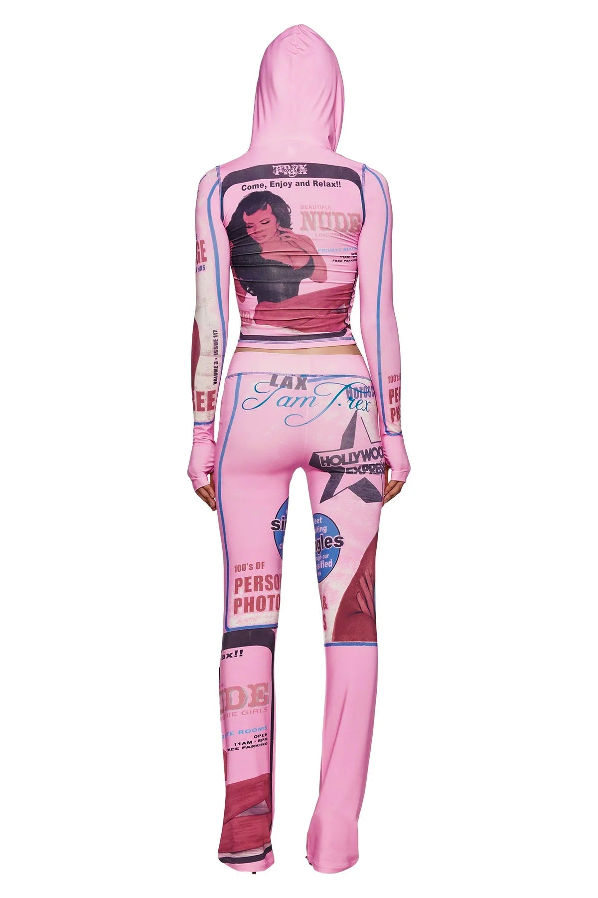 T-REX BLARE TRACKPANT - PINK
