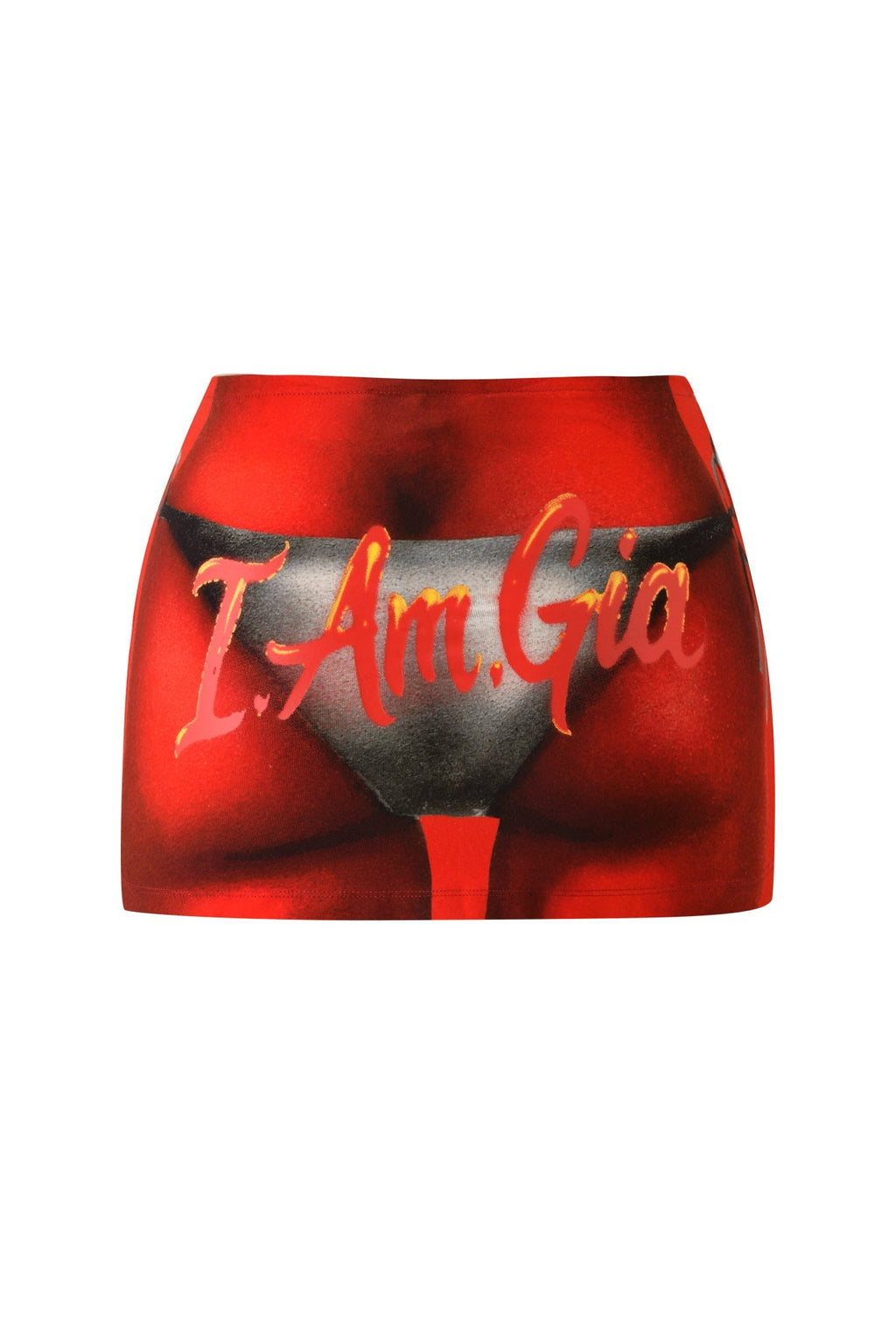 T-REX BLARE MINI SKIRT - RED